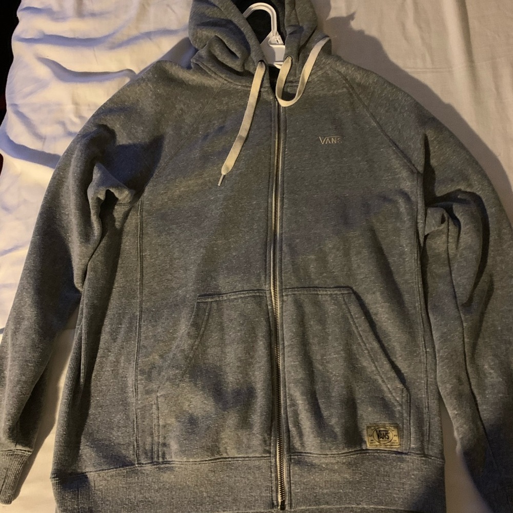 Vans zip up hoodie